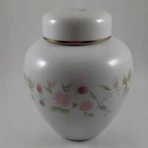 Floral Ginger jar Made in Japan